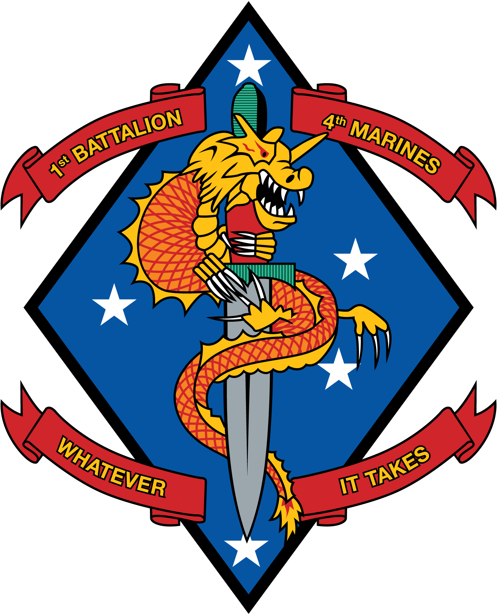1st-Battalion-4th-Marine-Regiment-USMC-logo-png
