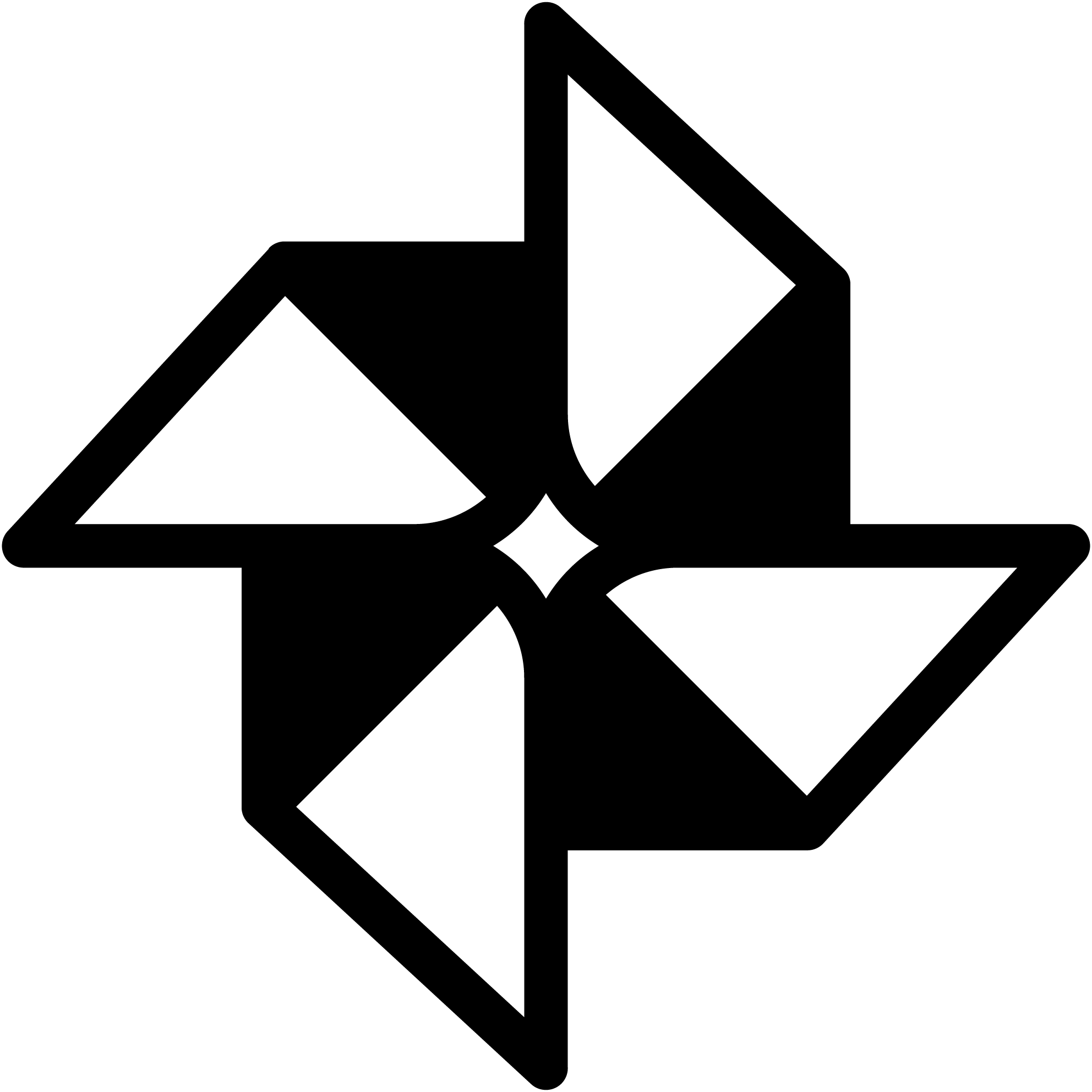Black-Google-Photos-Icon-Vector-logo-png